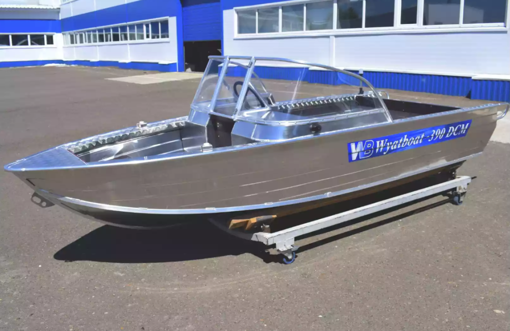 Алюминиевая лодка Wyatboat-390 DCM в Камышине