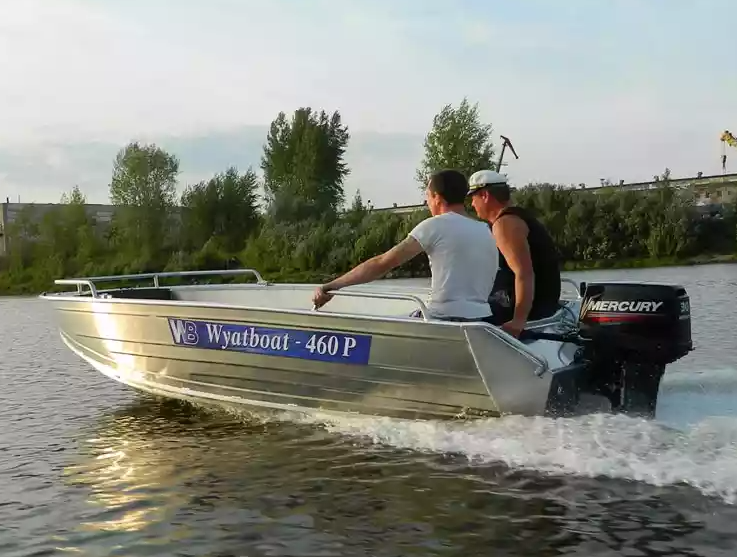 Алюминиевая лодка Wyatboat-460 P в Камышине
