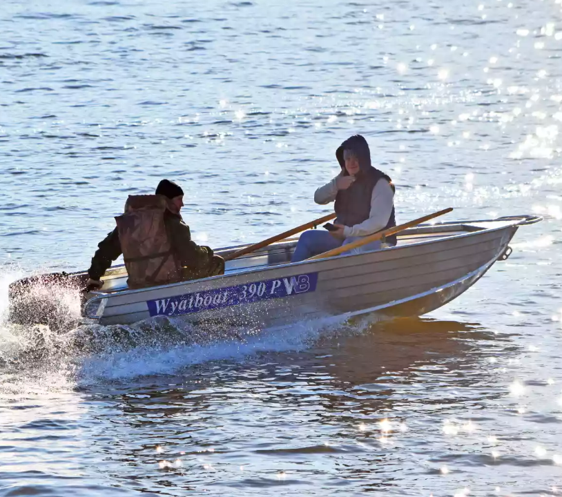 Алюминиевая лодка Wyatboat-390 P в Камышине