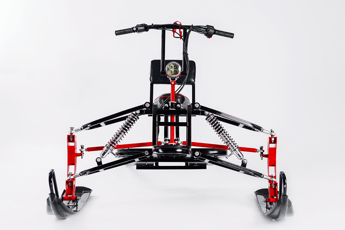 Лыжный модуль IKUDZO TERRAIN с подогревом ручек металлические лыжи в Камышине