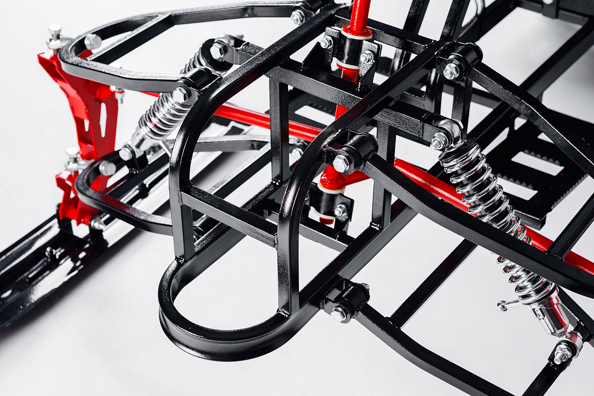 Лыжный модуль IKUDZO TERRAIN с подогревом ручек металлические лыжи в Камышине