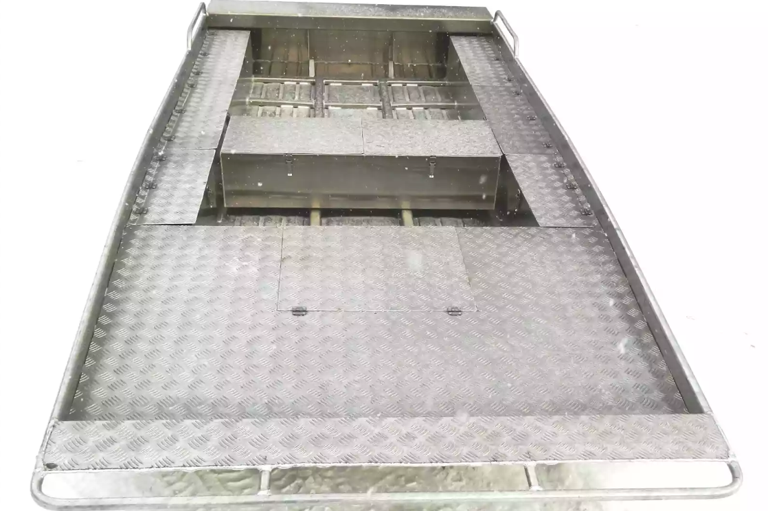 Алюминиевая лодка Wyatboat-390 Jonboat в Камышине