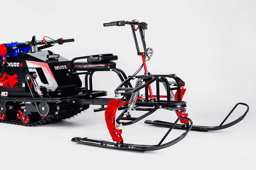 Лыжный модуль IKUDZO TERRAIN с подогревом ручек металлические лыжи в Камышине