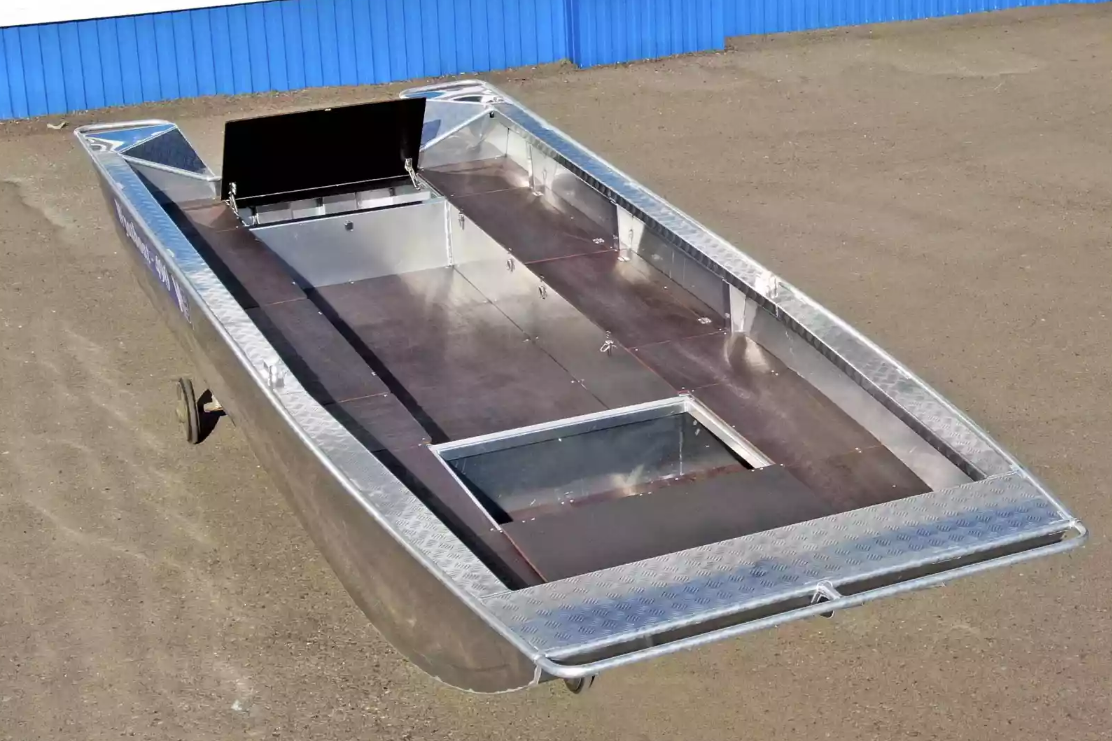 Алюминиевая лодка Wyatboat-490 Jonboat в Камышине