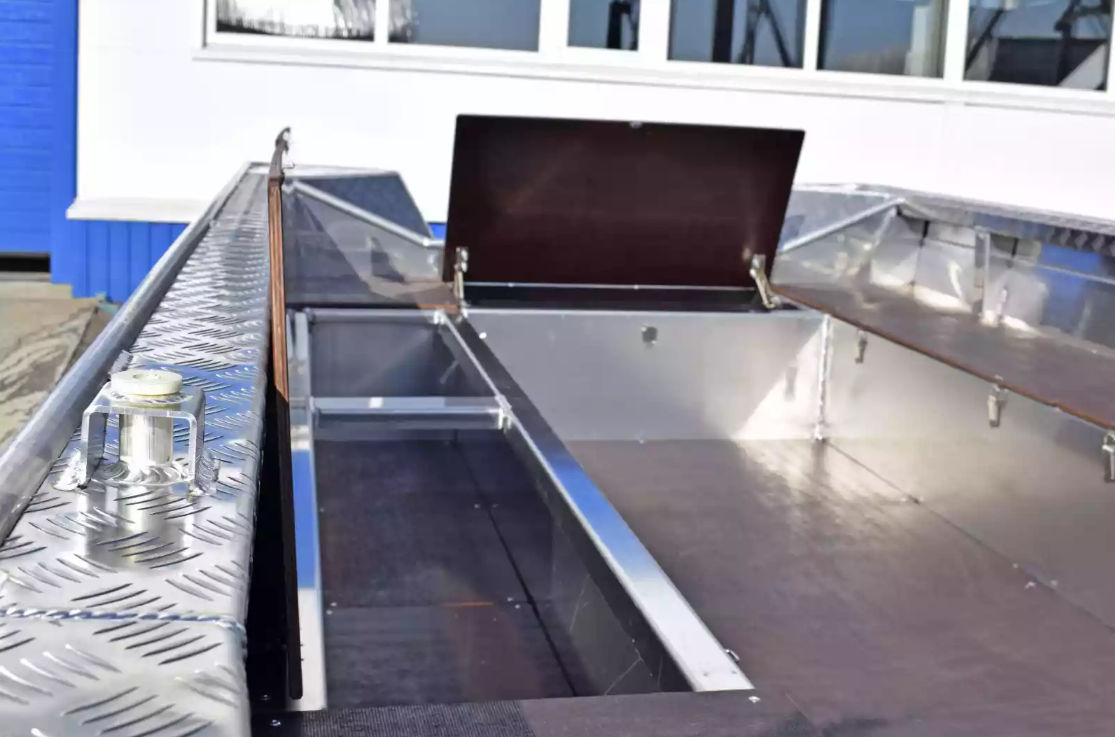 Алюминиевая лодка Wyatboat-490 Jonboat в Камышине