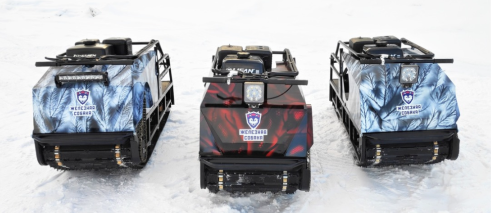 Мотобуксировщик Irondog (Железная собака) M500 15 Камуфляж Охотник в Камышине