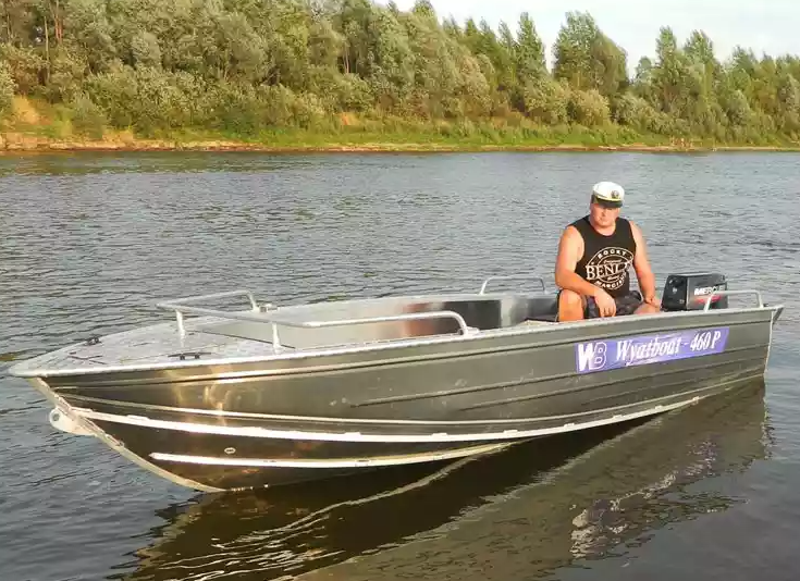 Алюминиевая лодка Wyatboat-460 P в Камышине