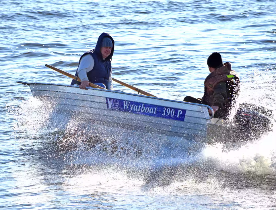 Алюминиевая лодка Wyatboat-390 P в Камышине