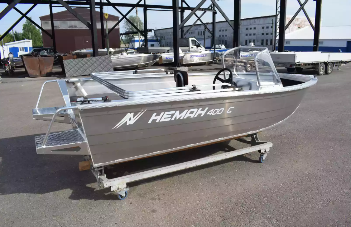 Алюминиевая лодка Неман-400 С в Камышине
