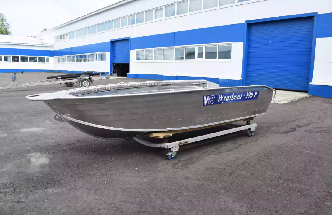 Алюминиевая лодка Wyatboat-390Р Увеличенный борт в Камышине
