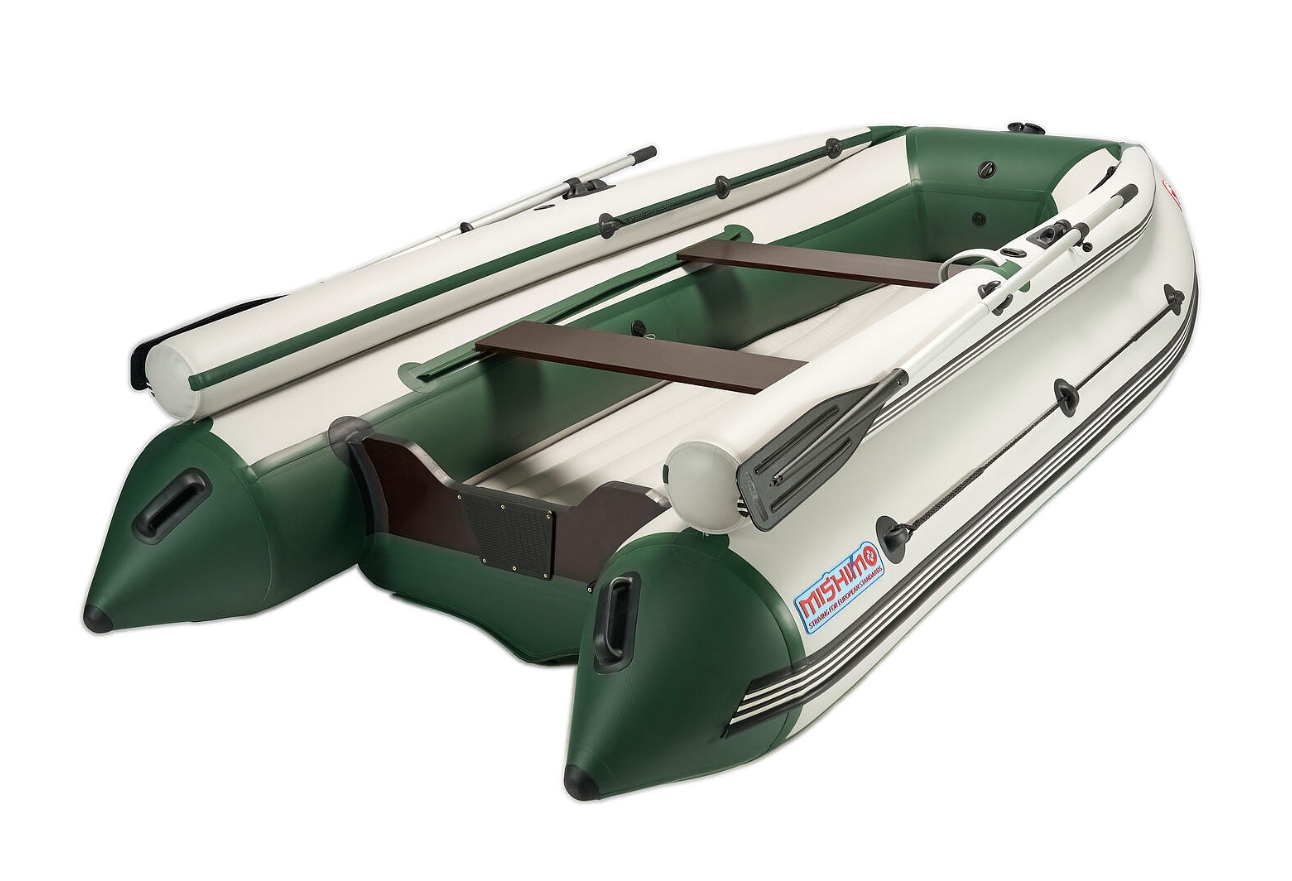 КОМПЛЕКТ ЛОДКА MISHIMO FAMILY LITE 370 + МОТОР 9,9 (15) Л.С. в Камышине