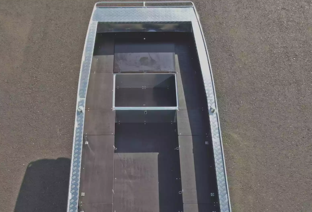 Алюминиевая лодка Wyatboat-490 Jonboat в Камышине