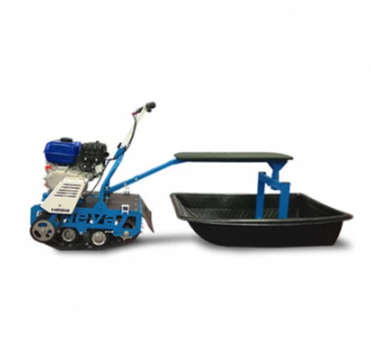 Мотобуксировщик НЕВА МС-1-YA (MX200) с санями и сиденьем в Камышине