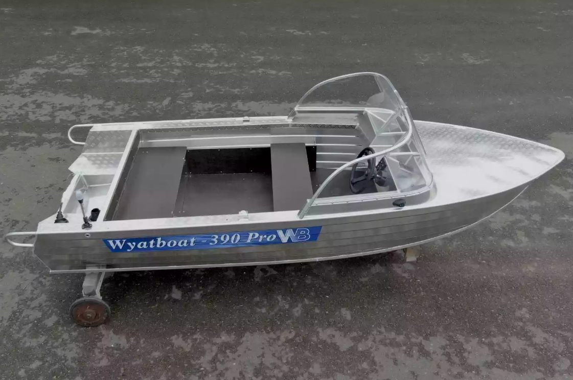 Алюминиевая лодка Wyatboat-390 Pro в Камышине