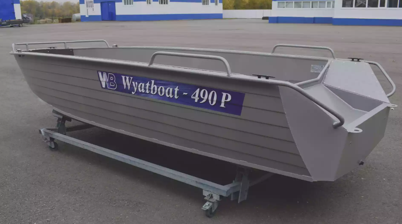 Алюминиевая лодка Wyatboat-490 P в Камышине