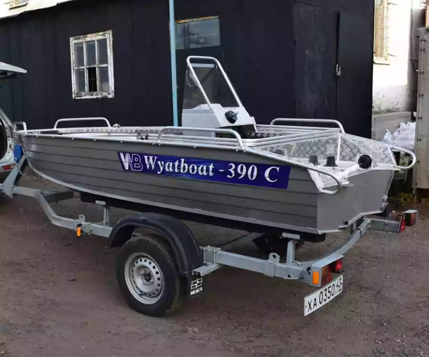 Алюминиевая лодка Wyatboat-390 C в Камышине