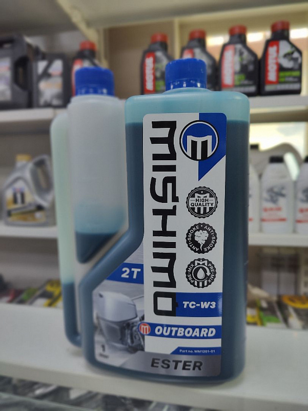 Масло MISHIMO 2T OUTBOARD (ESTER) полусинтетика 1 л в Камышине