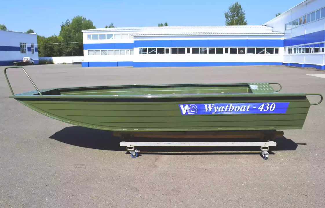 Алюминиевая лодка  Wyatboat-430 Master Fish в Камышине