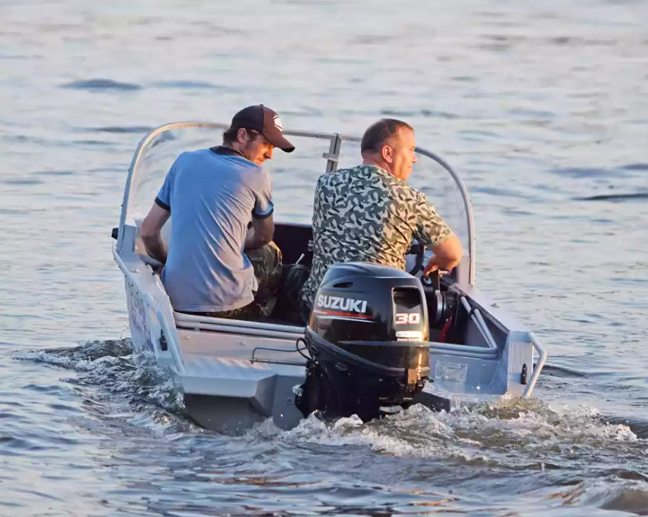 Алюминиевая лодка Wyatboat-390 DCM в Камышине