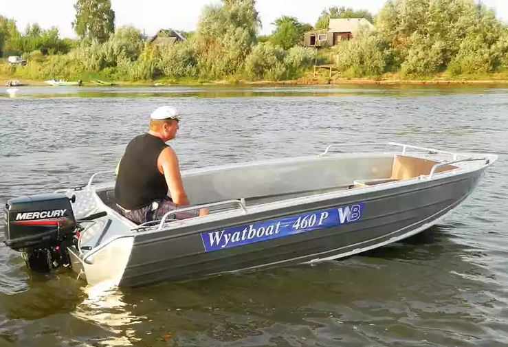 Алюминиевая лодка Wyatboat-460 P в Камышине