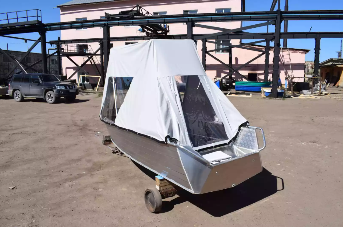 Алюминиевая лодка Wyatboat-390 У в Камышине