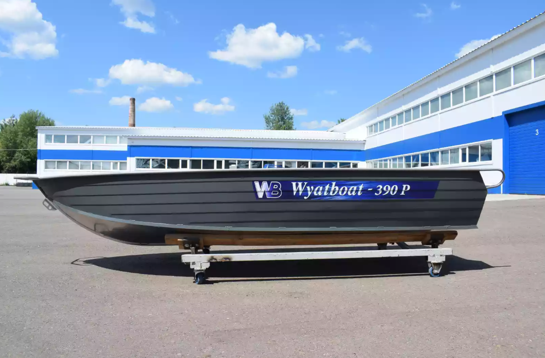 Алюминиевая лодка Wyatboat-390Р Fish в Камышине