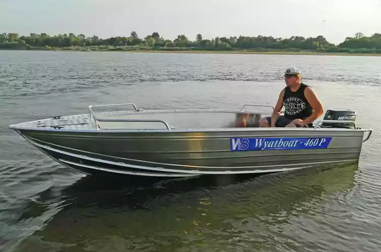 Алюминиевая лодка Wyatboat-460 P в Камышине