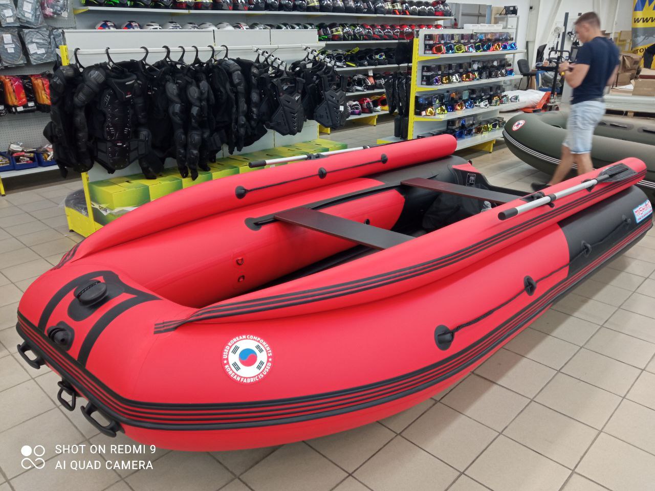 Лодка MISHIMO RIVER FJET PRO 400 под водомет в Камышине