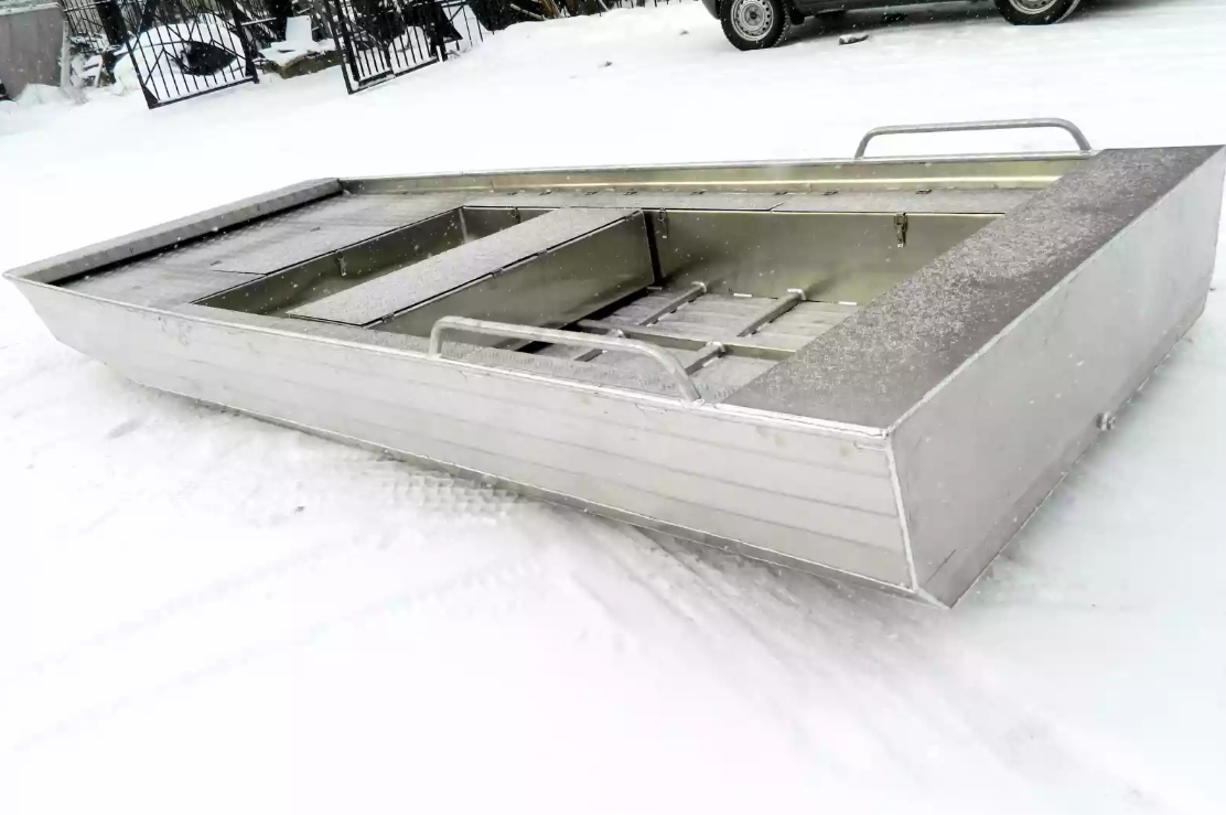 Алюминиевая лодка Wyatboat-390 Jonboat в Камышине