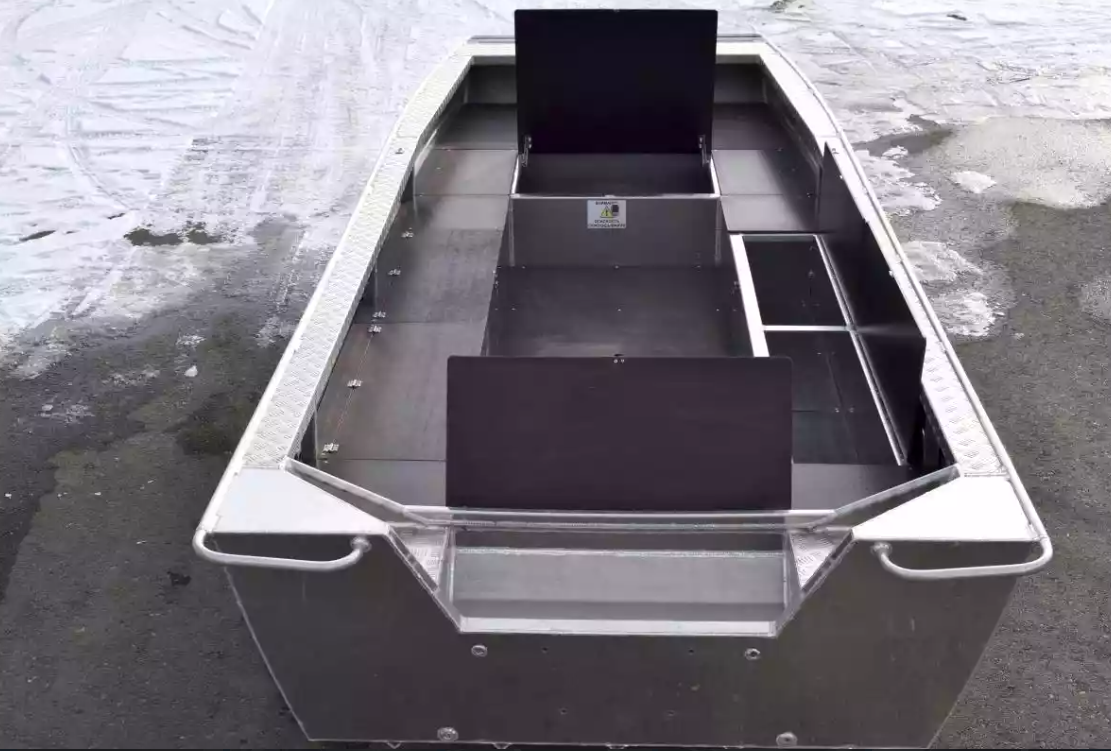 Алюминиевая лодка Wyatboat-490 Jonboat в Камышине