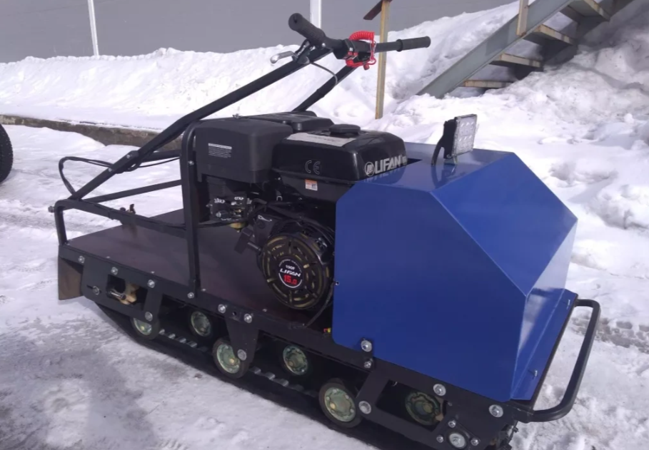 Мотобуксировщик AhtaR ЗИМА с реверсом (задний ход) в Камышине