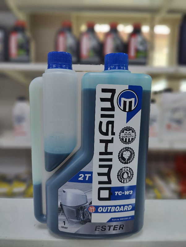 Масло MISHIMO 2T OUTBOARD (ESTER) полусинтетика 1 л в Камышине