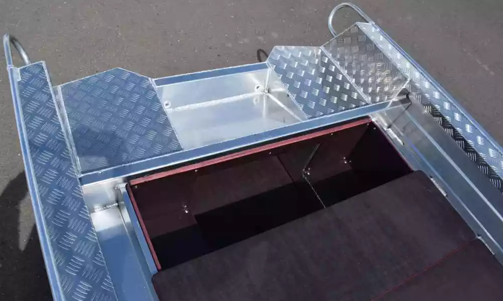 Алюминиевая лодка Wyatboat-390Р Fish в Камышине