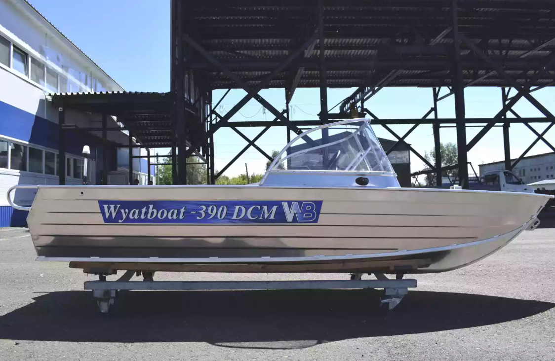 Алюминиевая лодка Wyatboat-390 DCM в Камышине