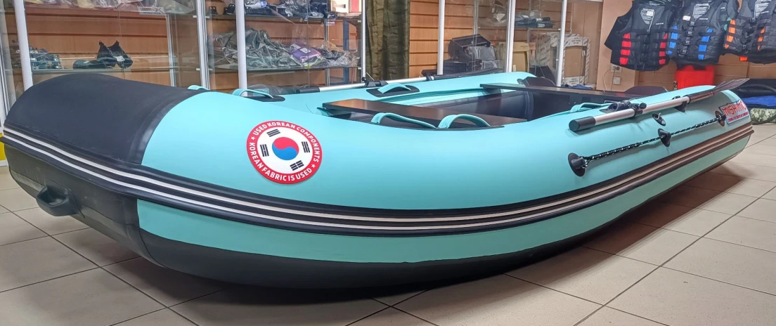 КОМПЛЕКТ ЛОДКА MISHIMO LITE 315 + МОТОР 5л.с в Камышине