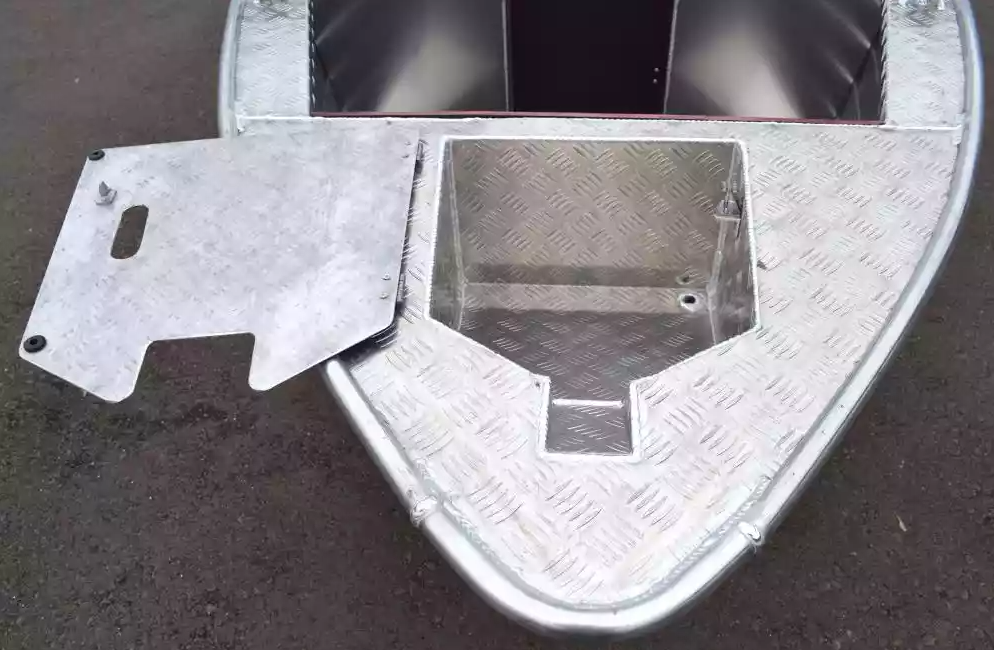 Алюминиевая лодка Wyatboat-390 DCM Увеличенный борт в Камышине
