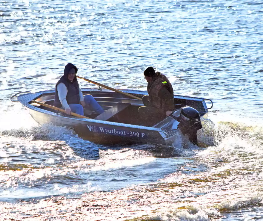 Алюминиевая лодка Wyatboat-390 P в Камышине