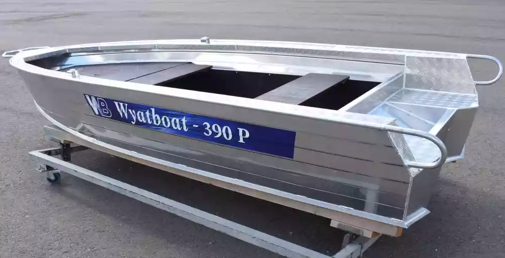 Алюминиевая лодка Wyatboat-390Р Fish в Камышине