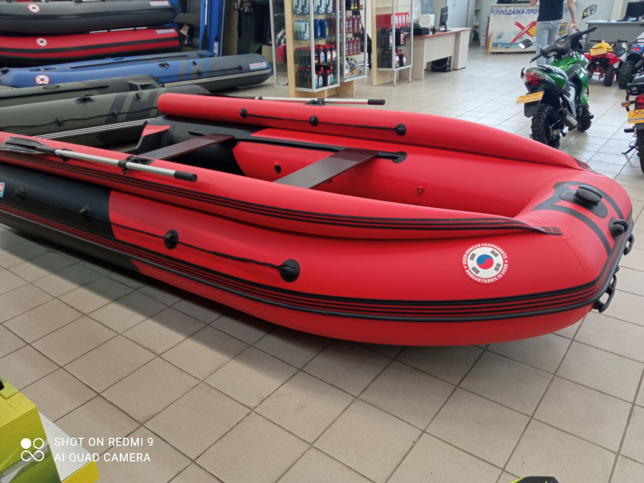 Лодка MISHIMO RIVER FJET PRO 400 под водомет в Камышине