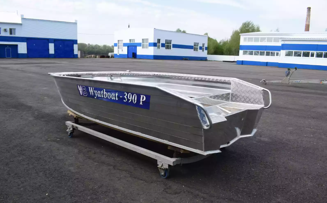 Алюминиевая лодка Wyatboat-390Р Увеличенный борт в Камышине