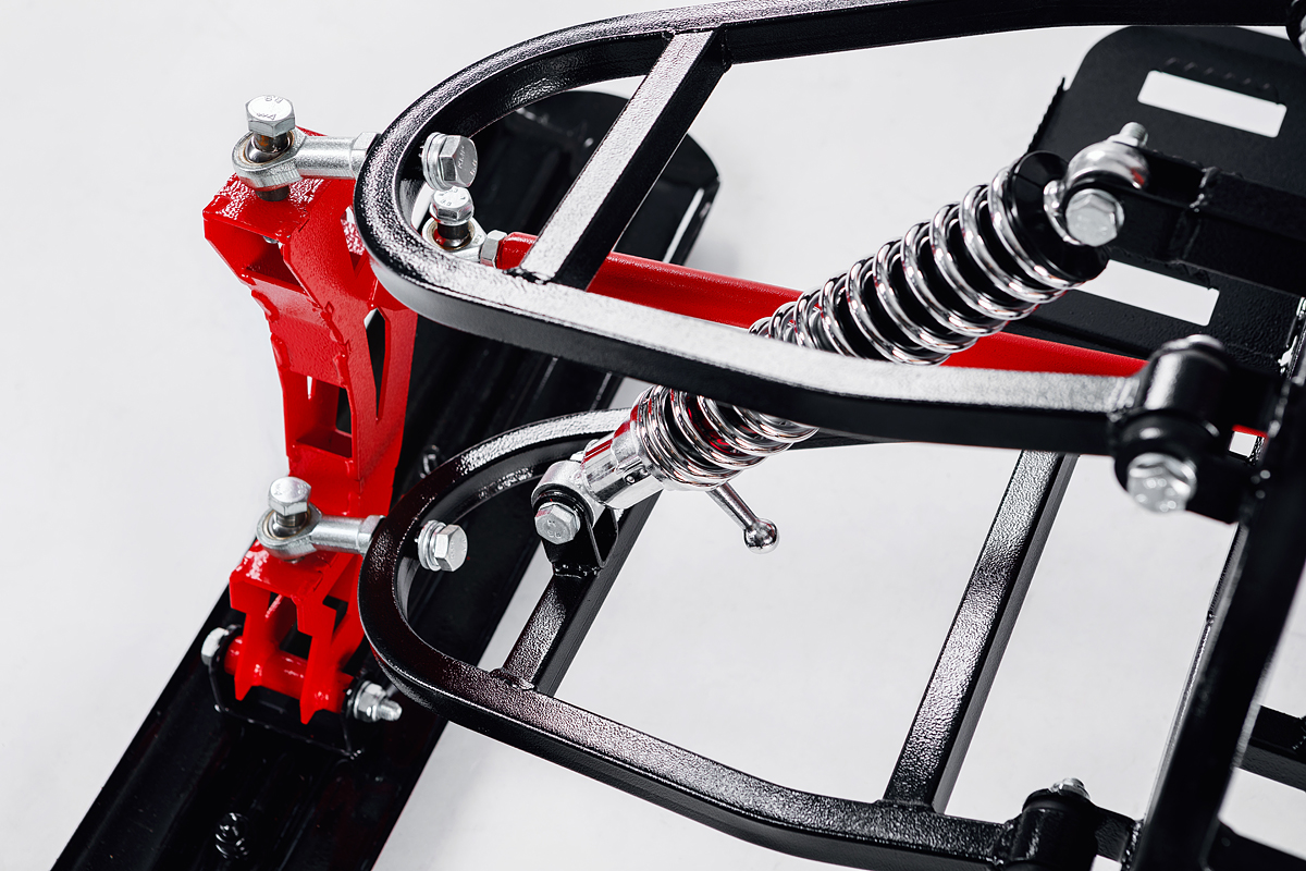 Лыжный модуль IKUDZO TERRAIN с подогревом ручек металлические лыжи в Камышине