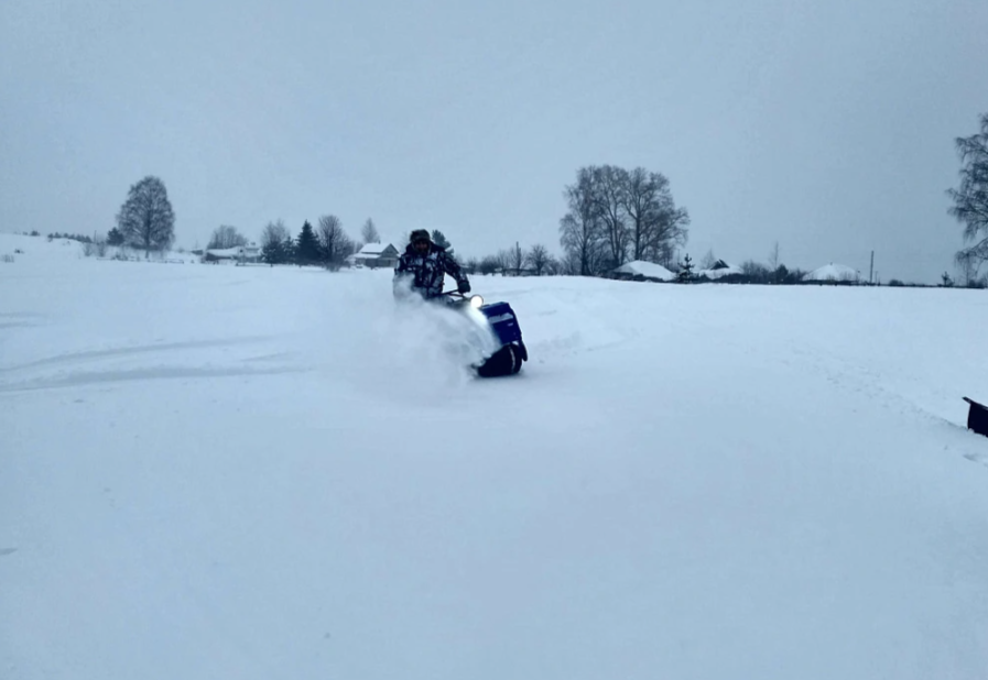 Мотобуксировщик Альбатрос-XLV 9 тележки, 1450 мм в Камышине