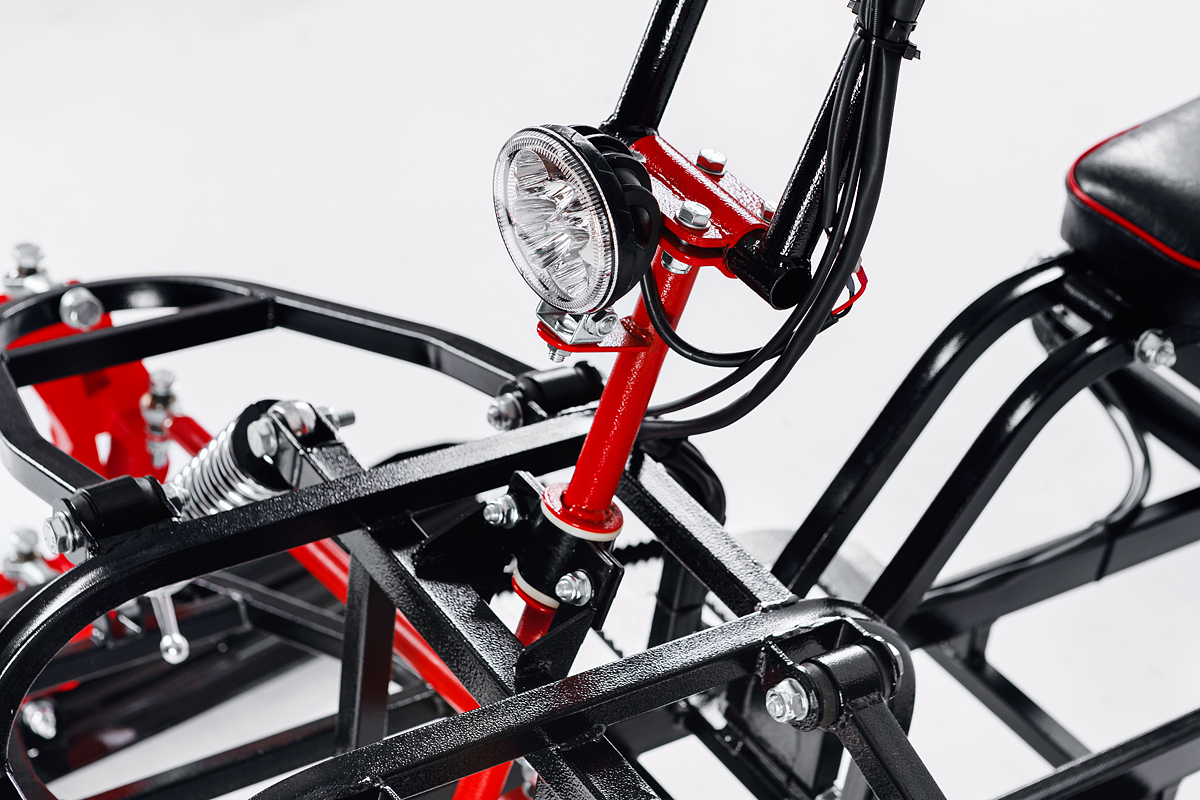 Лыжный модуль IKUDZO TERRAIN с подогревом ручек металлические лыжи в Камышине