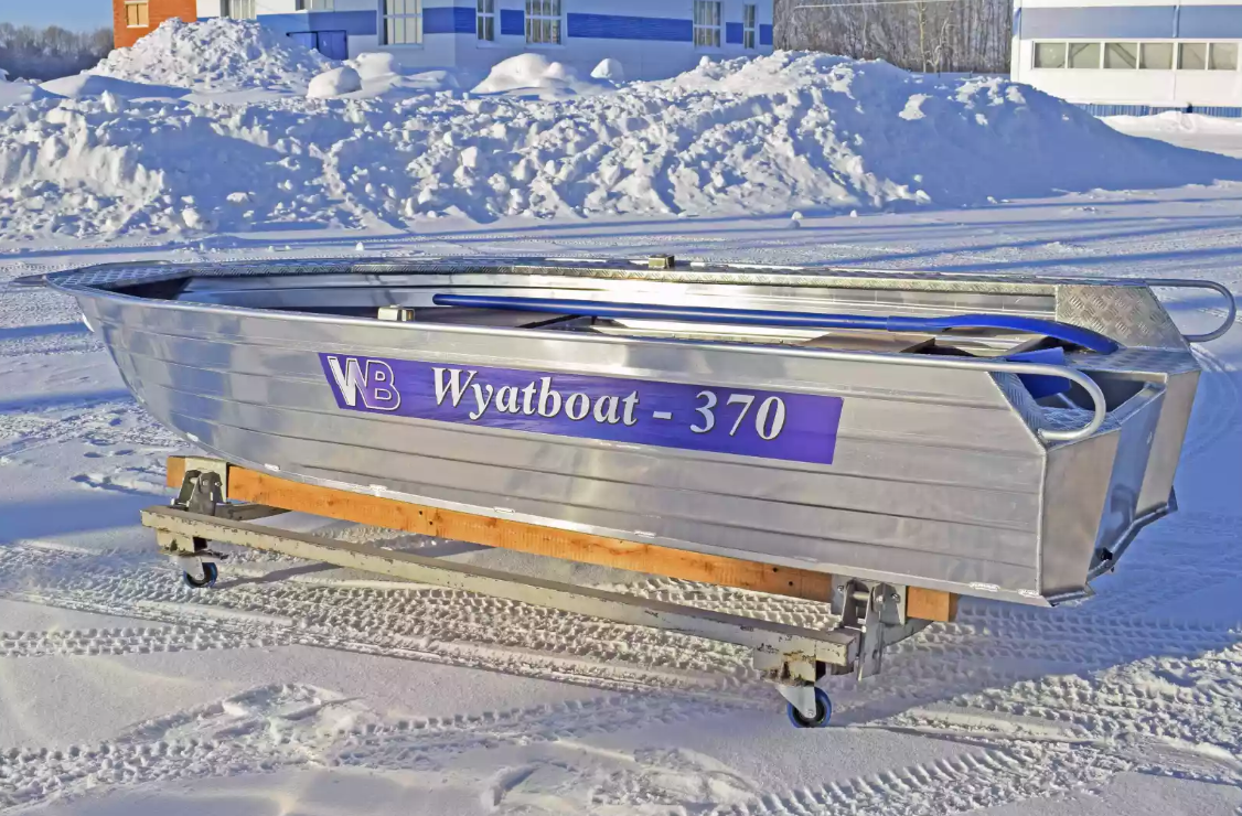 Алюминиевая лодка Wyatboat-370 Р FISH в Камышине