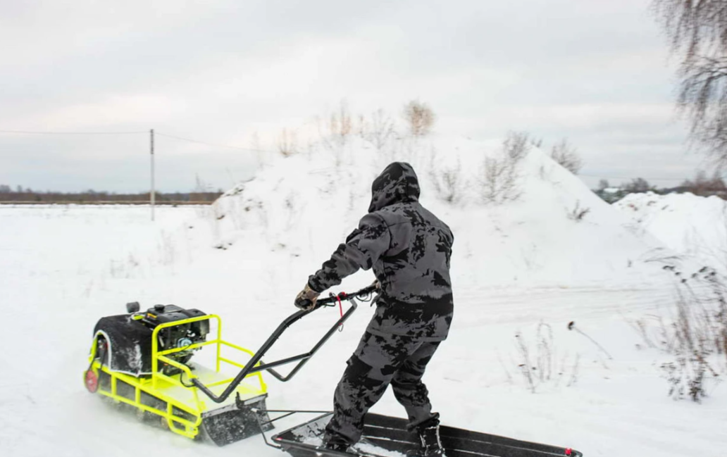 Мотобуксировщик Бурлак ХОЗЯИН-1 (капот металл) в Камышине
