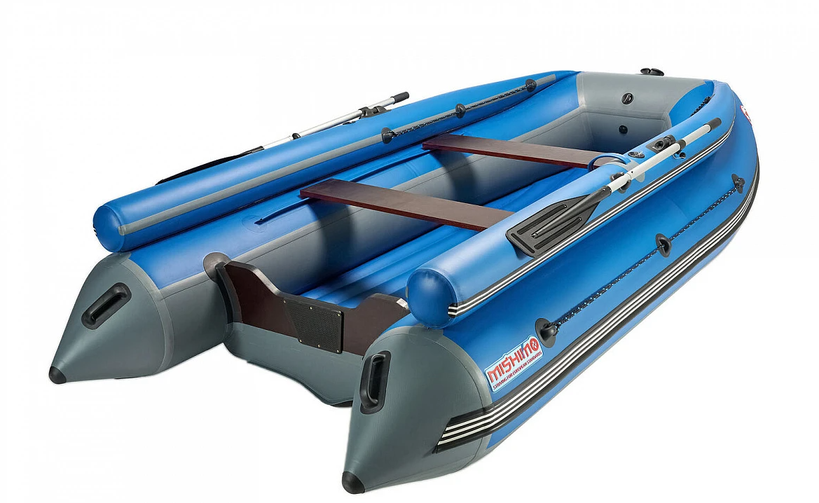 КОМПЛЕКТ ЛОДКА MISHIMO FAMILY LITE 400 + МОТОР 9,9 (20) Л.С. в Камышине