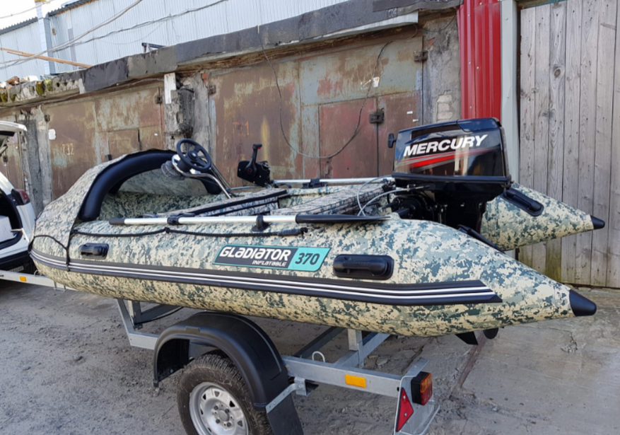 НАДУВНАЯ ЛОДКА GLADIATOR C370AL в Камышине
