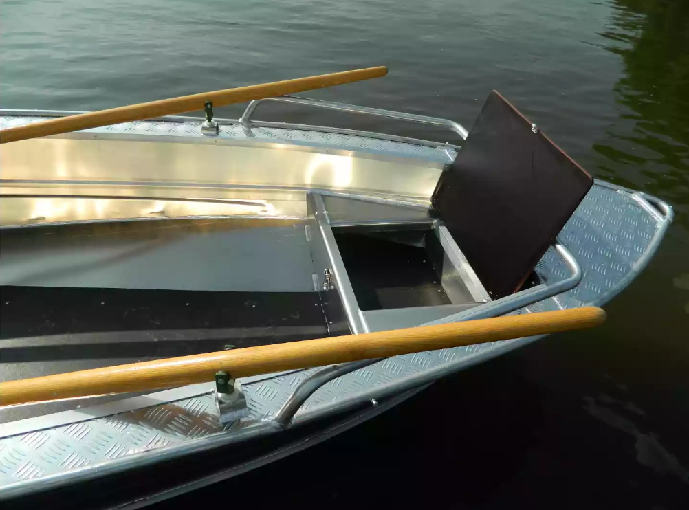 Алюминиевая лодка Wyatboat-390 У в Камышине