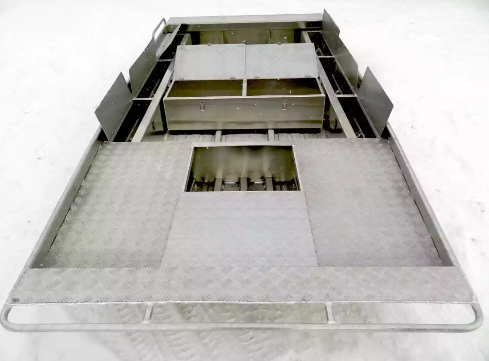 Алюминиевая лодка Wyatboat-390 Jonboat в Камышине