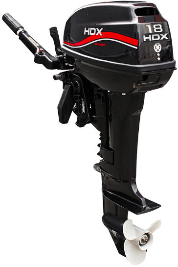 Лодочный мотор 2-х тактный HDX R series TE 18 BMS в Камышине
